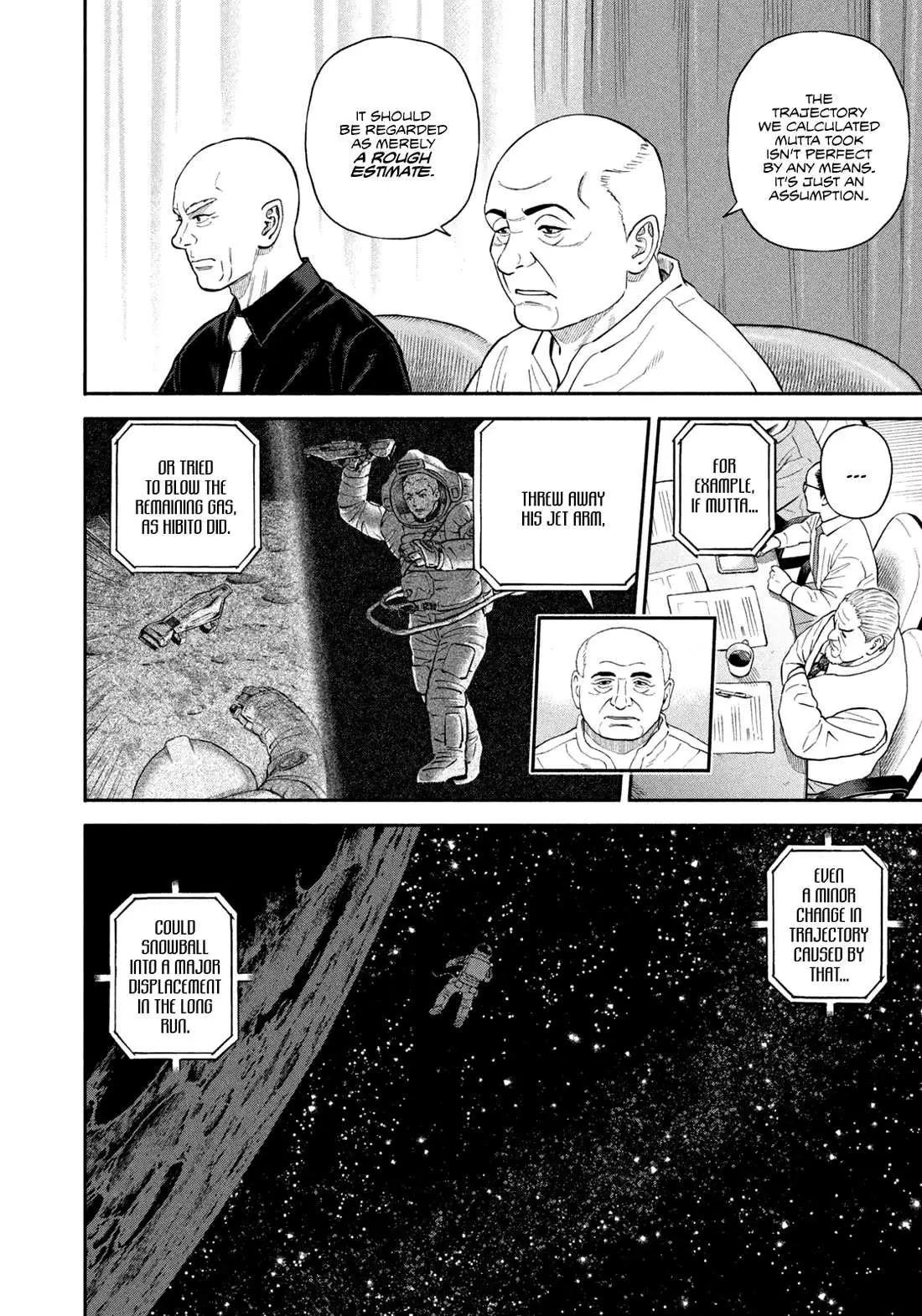 Uchuu Kyoudai Chapter 411 page 16 - 