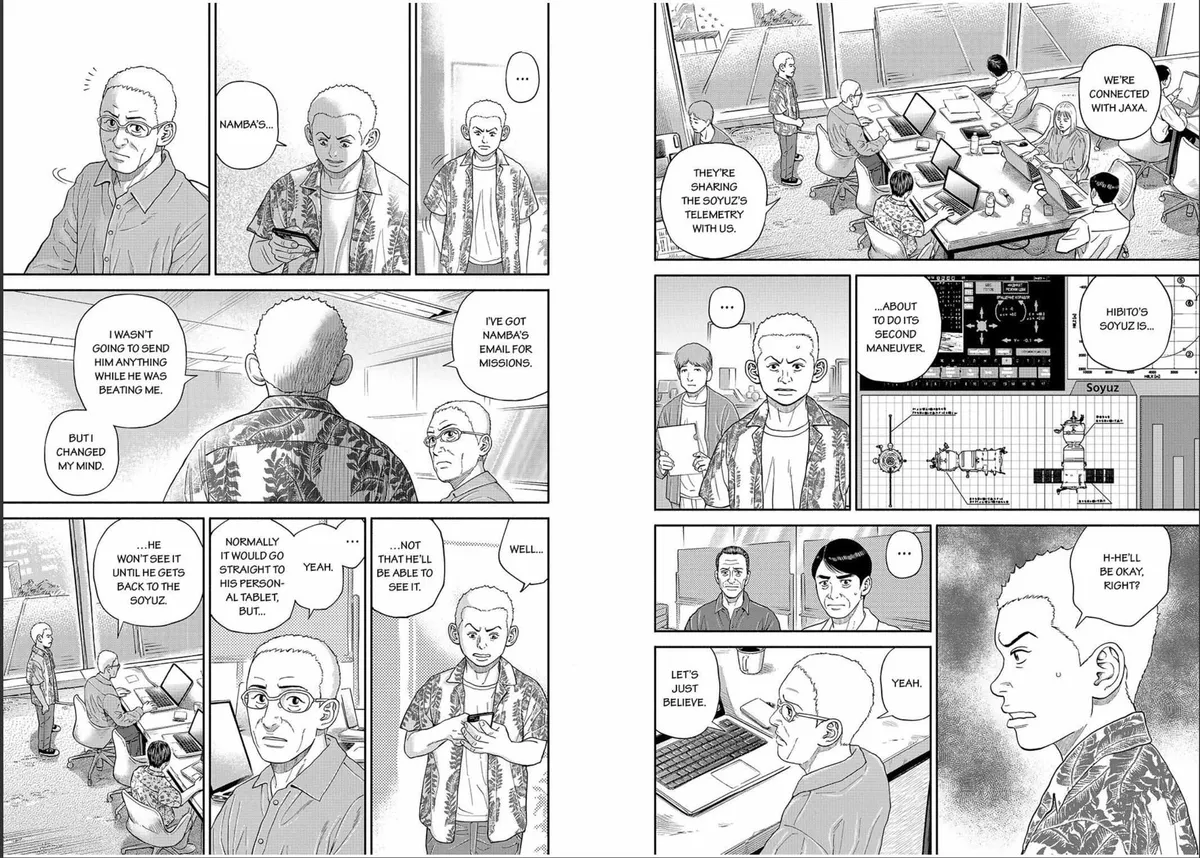 Uchuu Kyoudai Chapter 412 page 6 - 