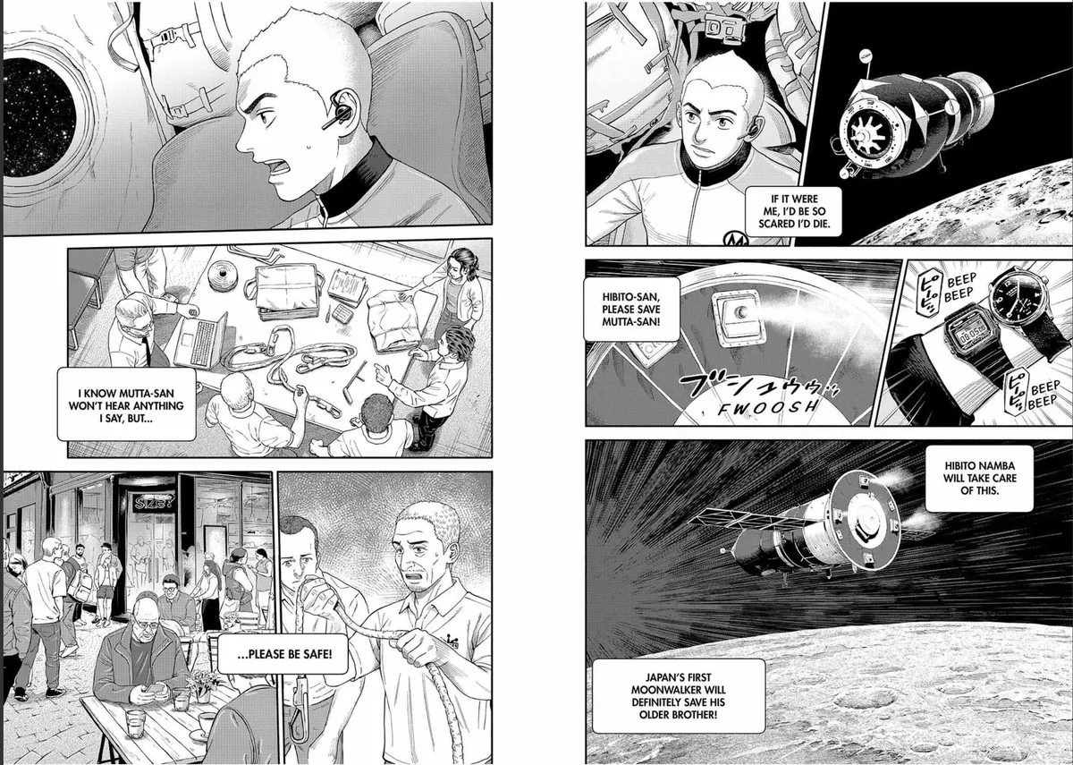 Uchuu Kyoudai Chapter 412 page 9 - 