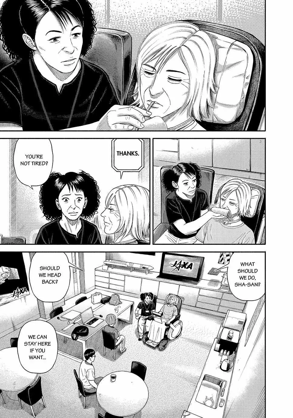 Uchuu Kyoudai Chapter 413 page 1 - 