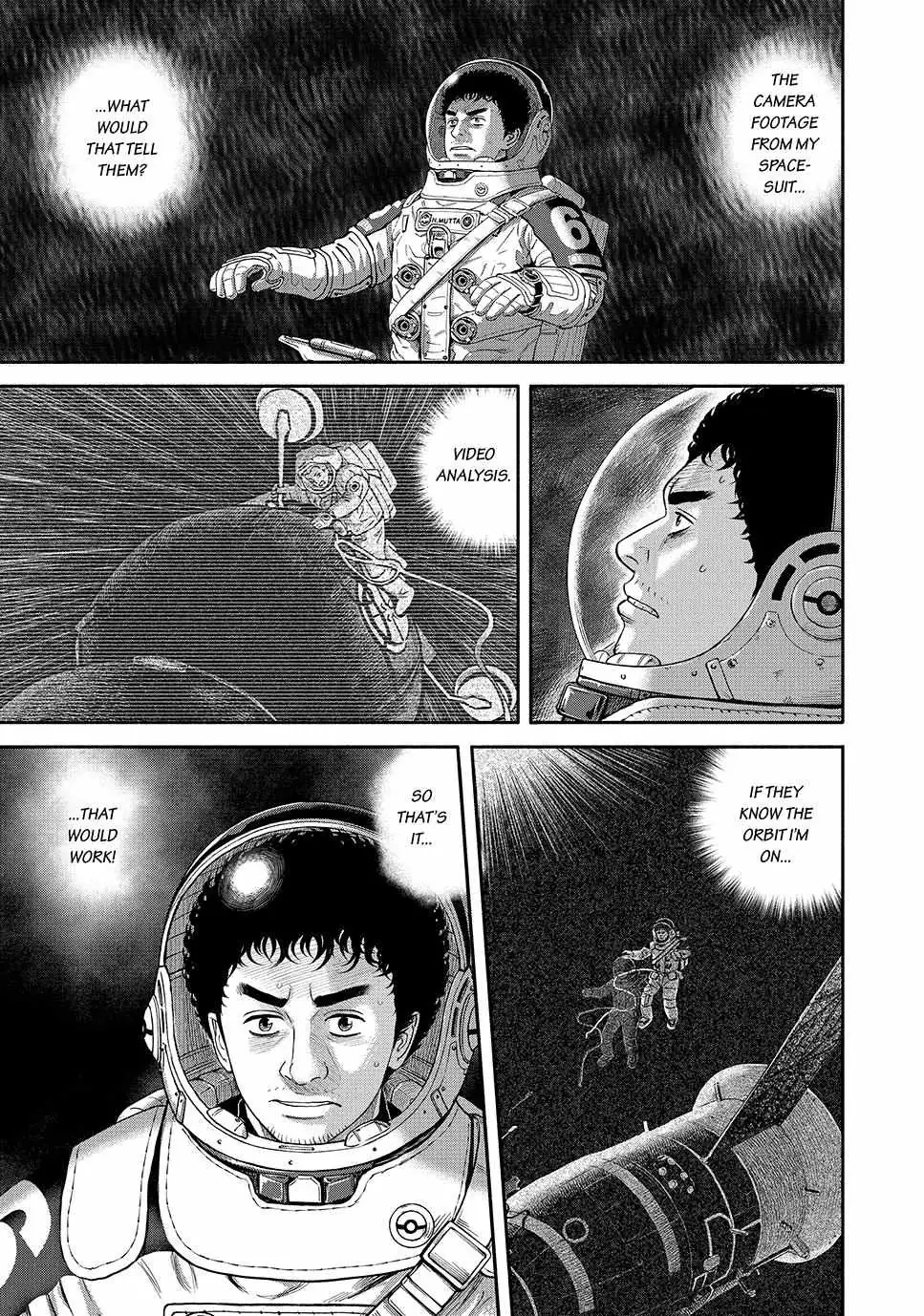 Uchuu Kyoudai Chapter 413 page 11 - 