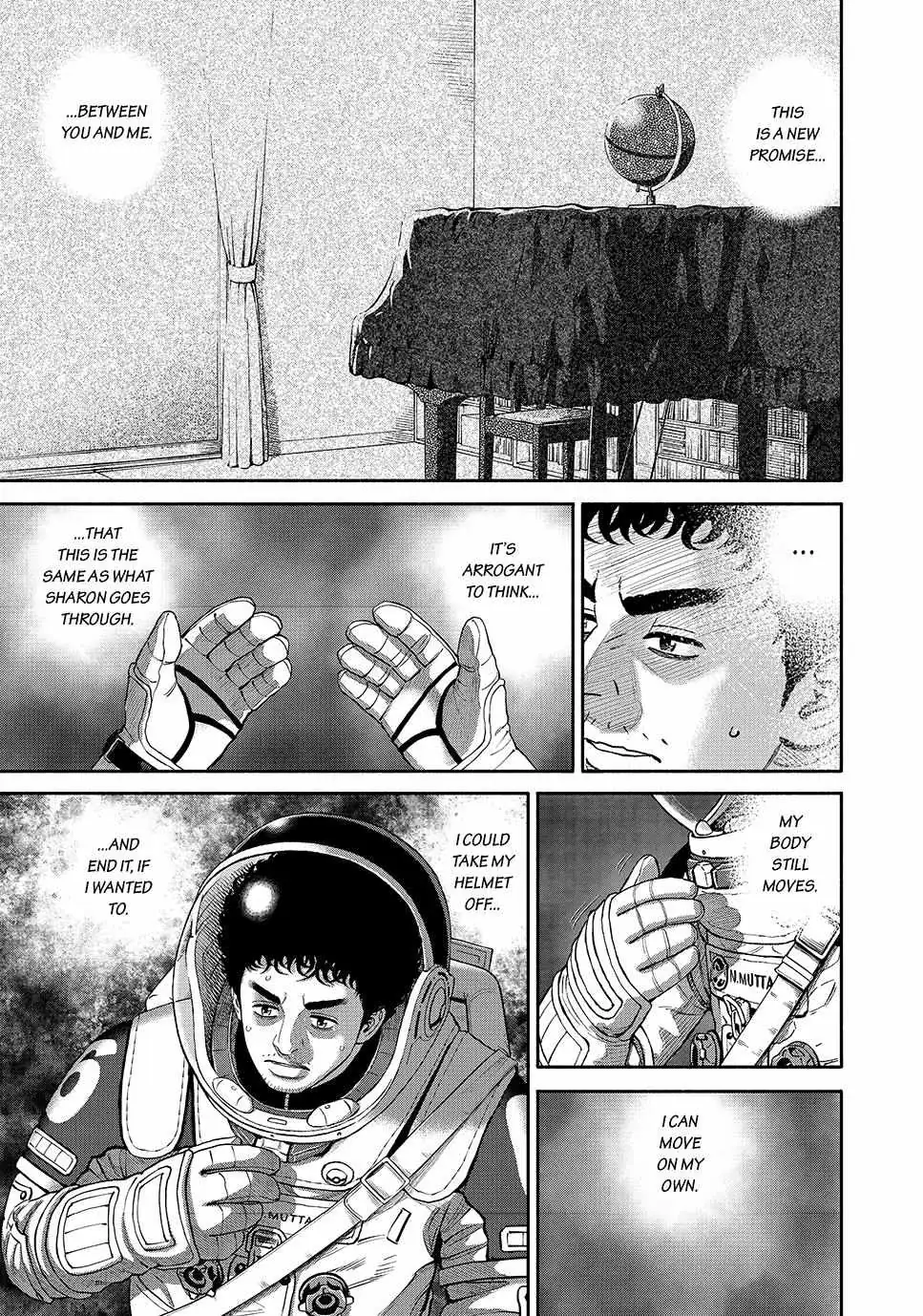 Uchuu Kyoudai Chapter 413 page 21 - 