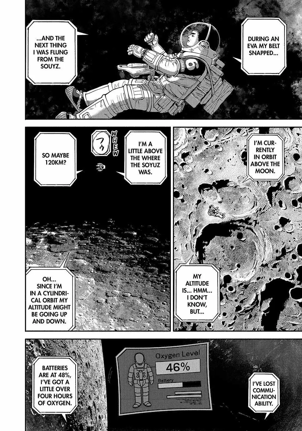 Uchuu Kyoudai Chapter 414 page 14 - 