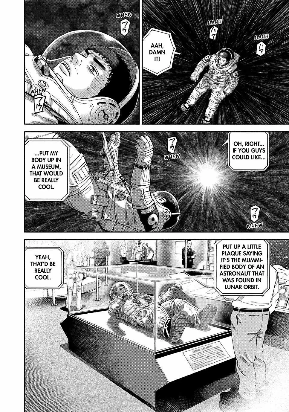 Uchuu Kyoudai Chapter 414 page 16 - 