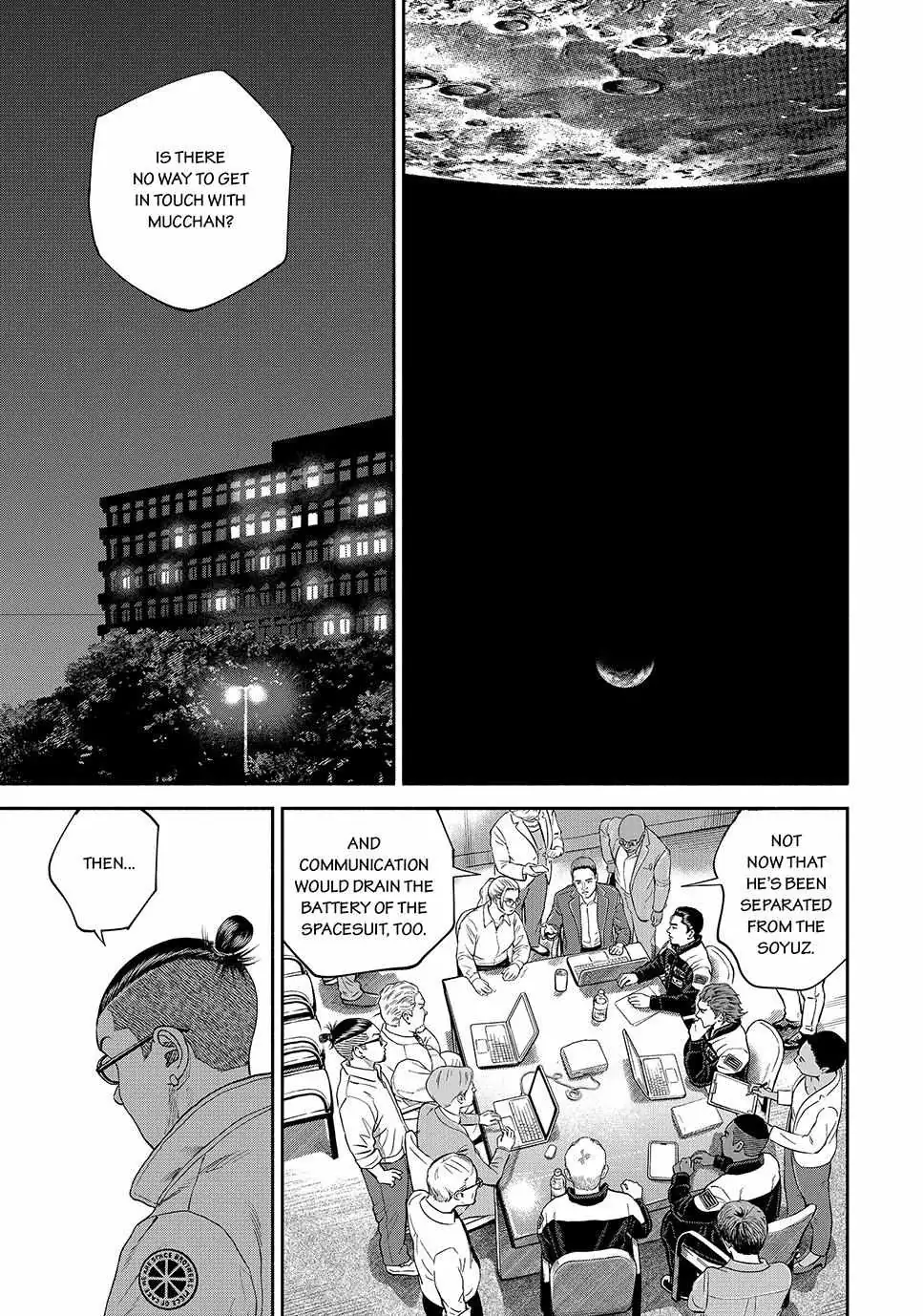 Uchuu Kyoudai Chapter 414 page 19 - 