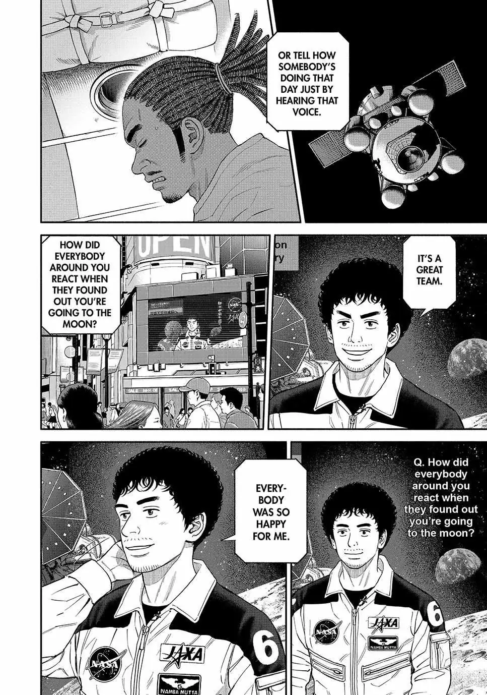 Uchuu Kyoudai Chapter 415 page 14 - 