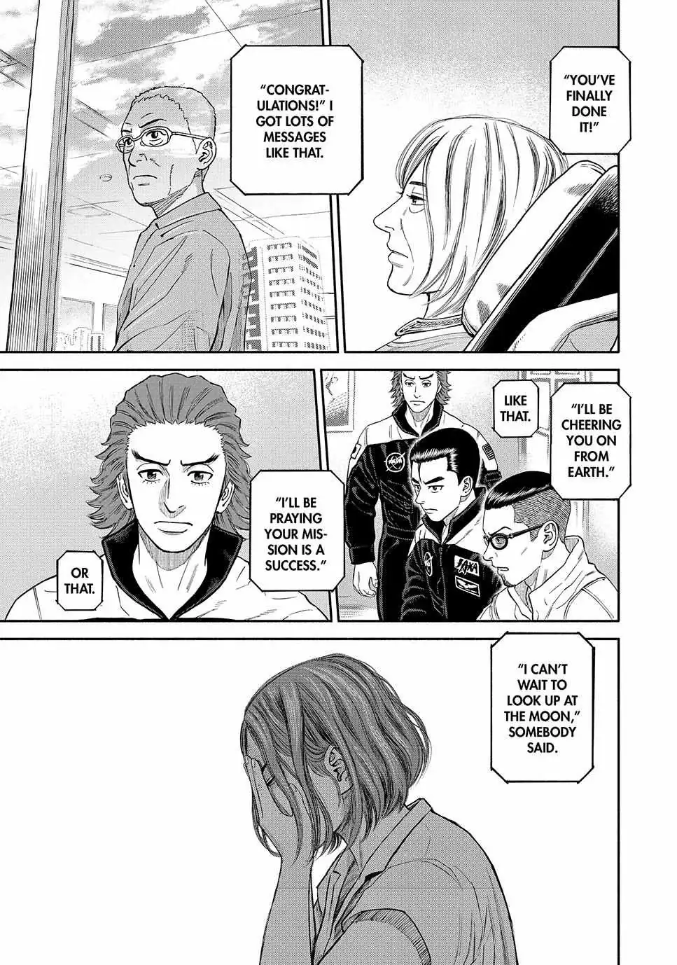 Uchuu Kyoudai Chapter 415 page 15 - 