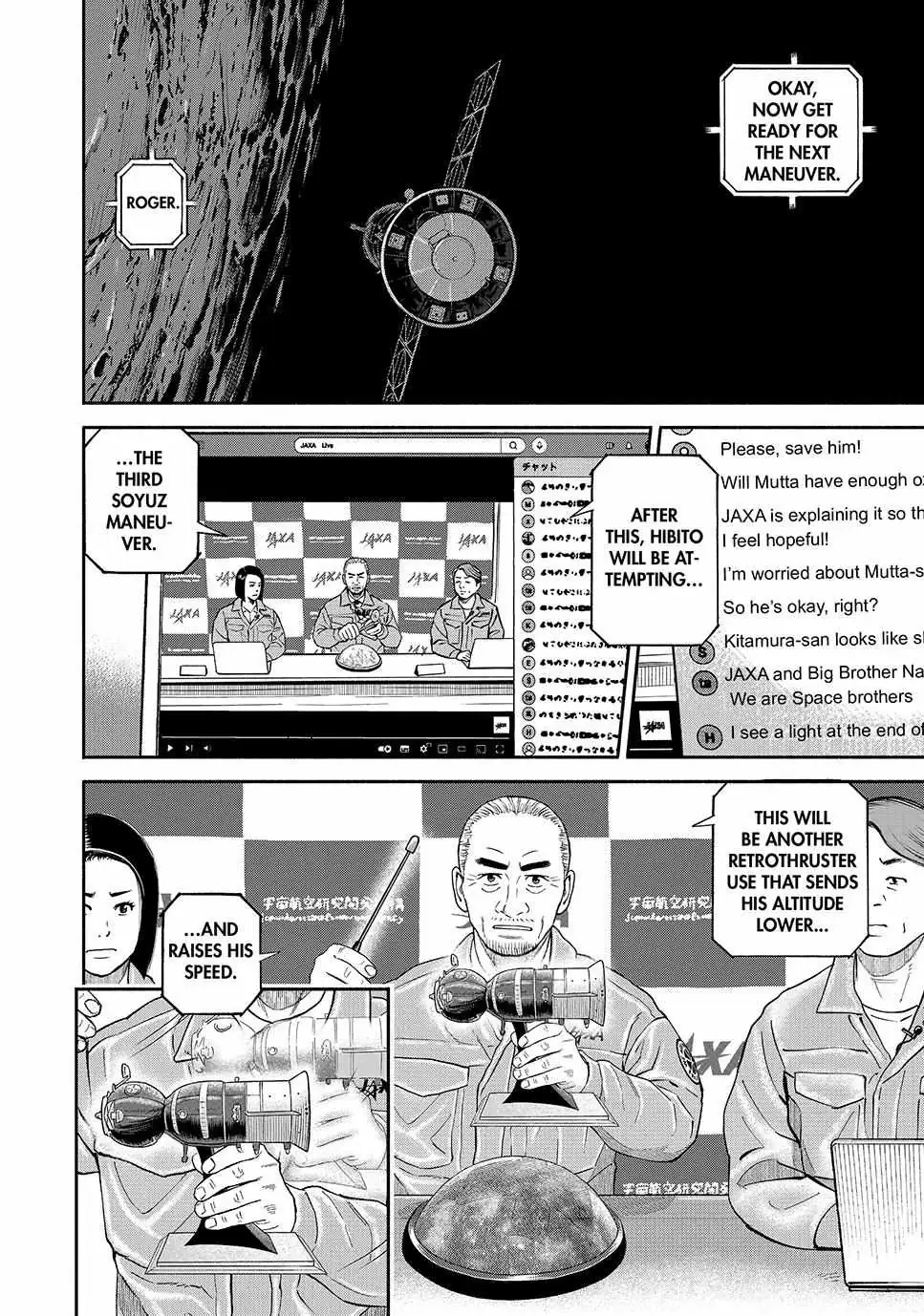 Uchuu Kyoudai Chapter 415 page 10 - 
