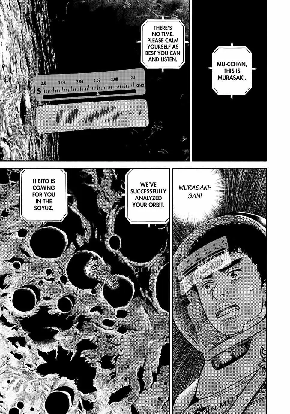 Uchuu Kyoudai Chapter 416 page 22 - 