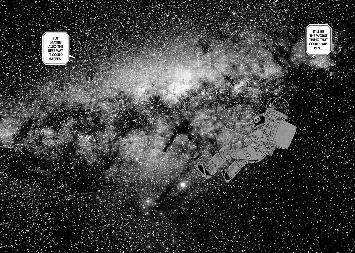 Uchuu Kyoudai Chapter 416 page 8 - 