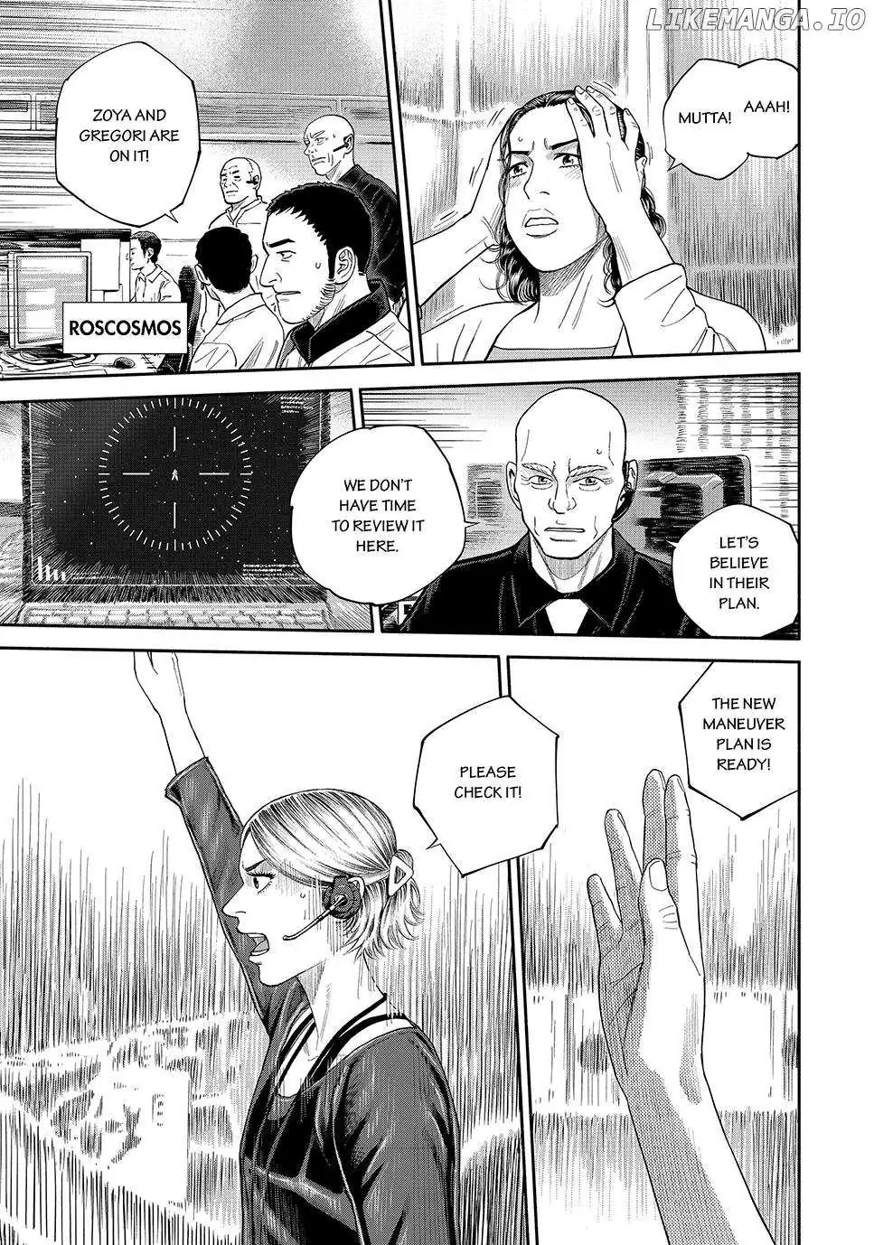 Uchuu Kyoudai Chapter 420 page 17 - 