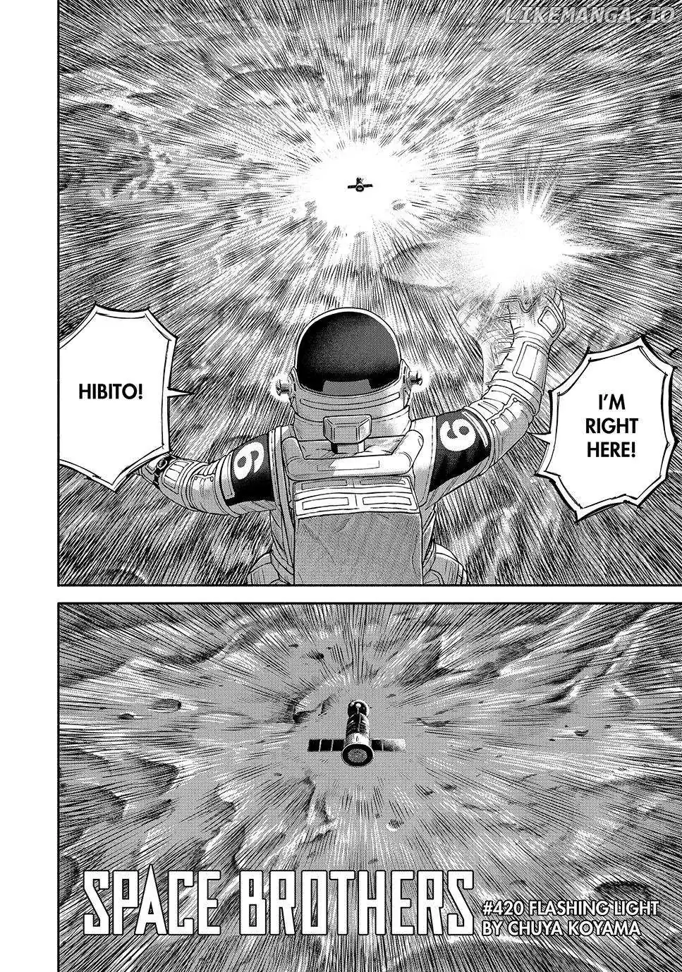 Uchuu Kyoudai Chapter 420 page 4 - 