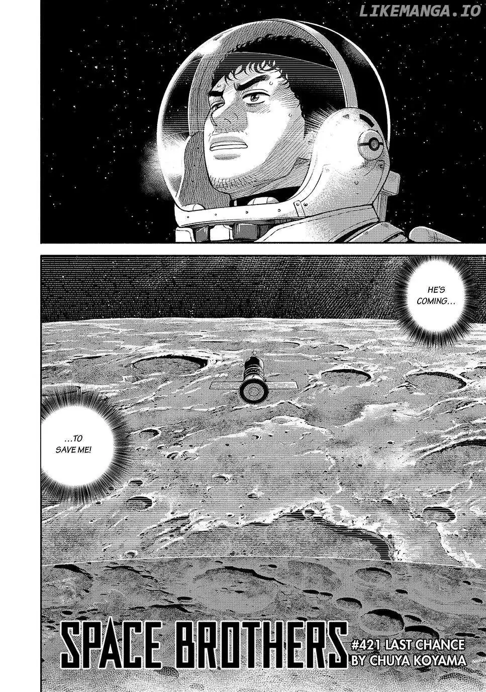 Uchuu Kyoudai Chapter 421 page 2 - 