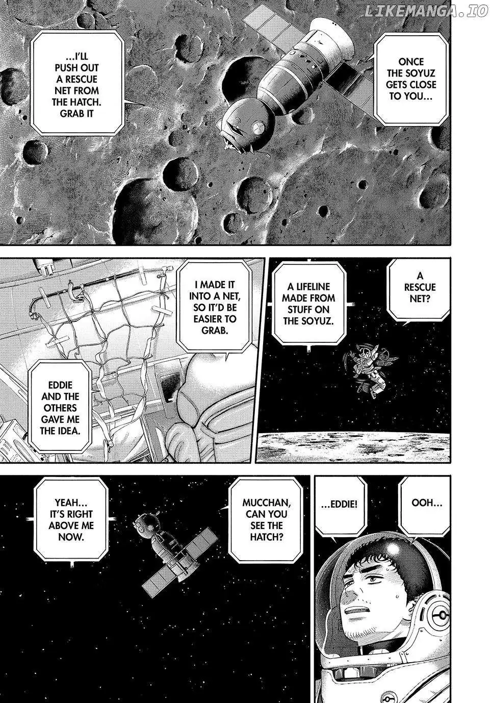 Uchuu Kyoudai Chapter 421 page 13 - 