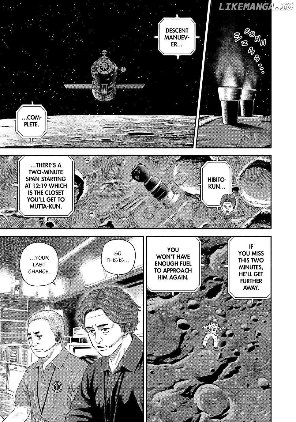 Uchuu Kyoudai Chapter 421 page 15 - 