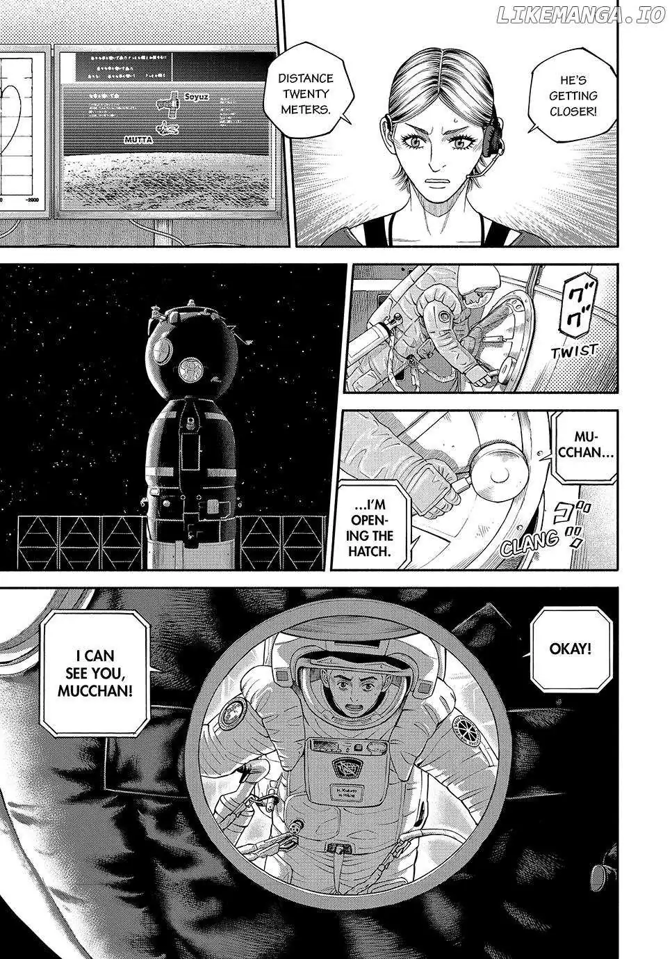 Uchuu Kyoudai Chapter 421 page 17 - 