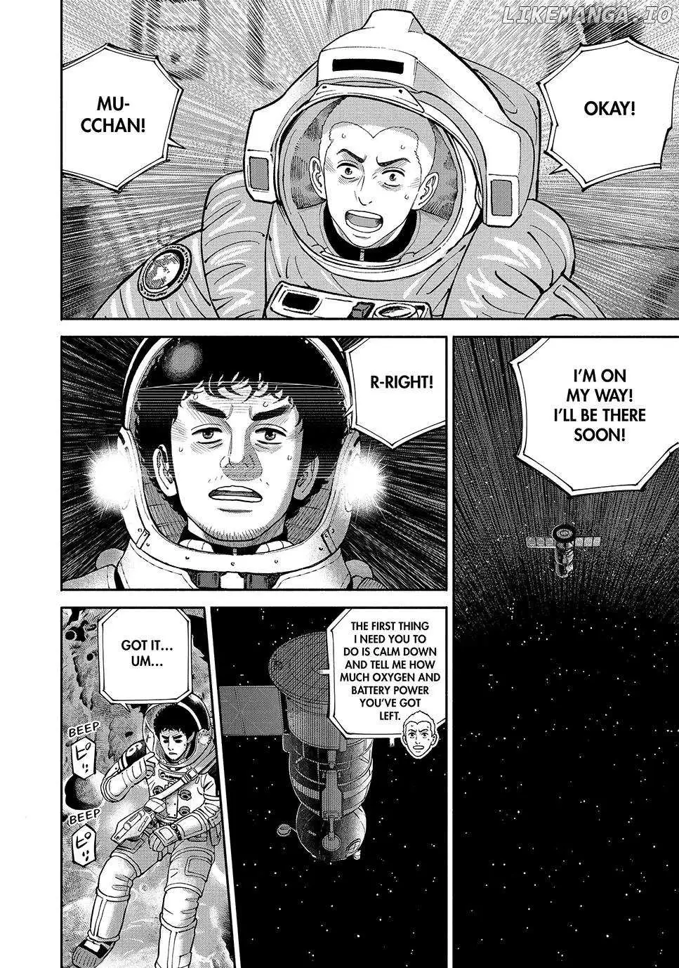 Uchuu Kyoudai Chapter 421 page 10 - 