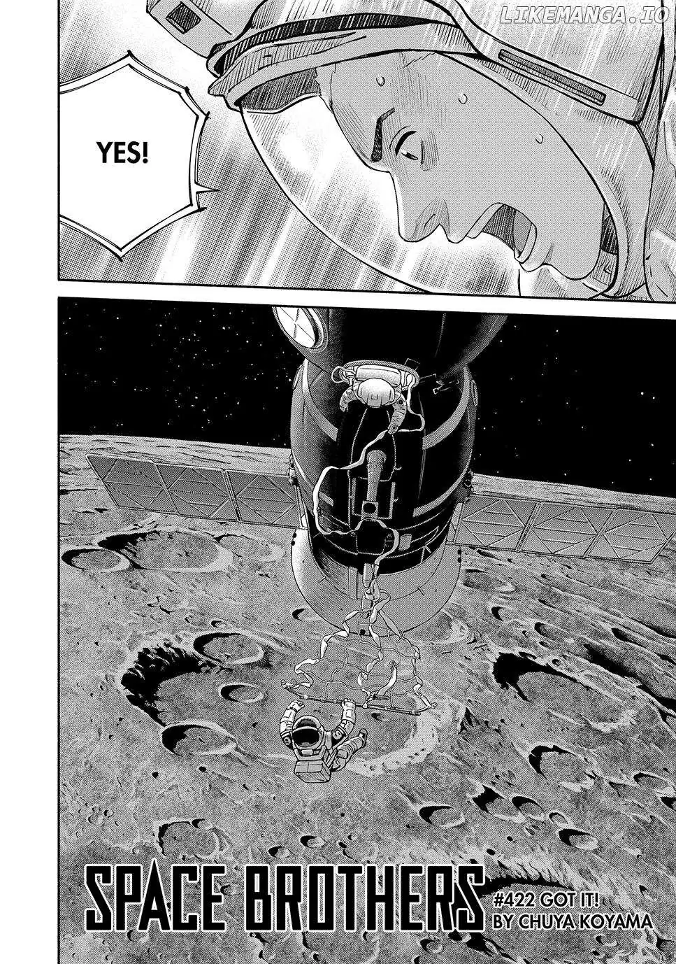 Uchuu Kyoudai Chapter 422 page 2 - 