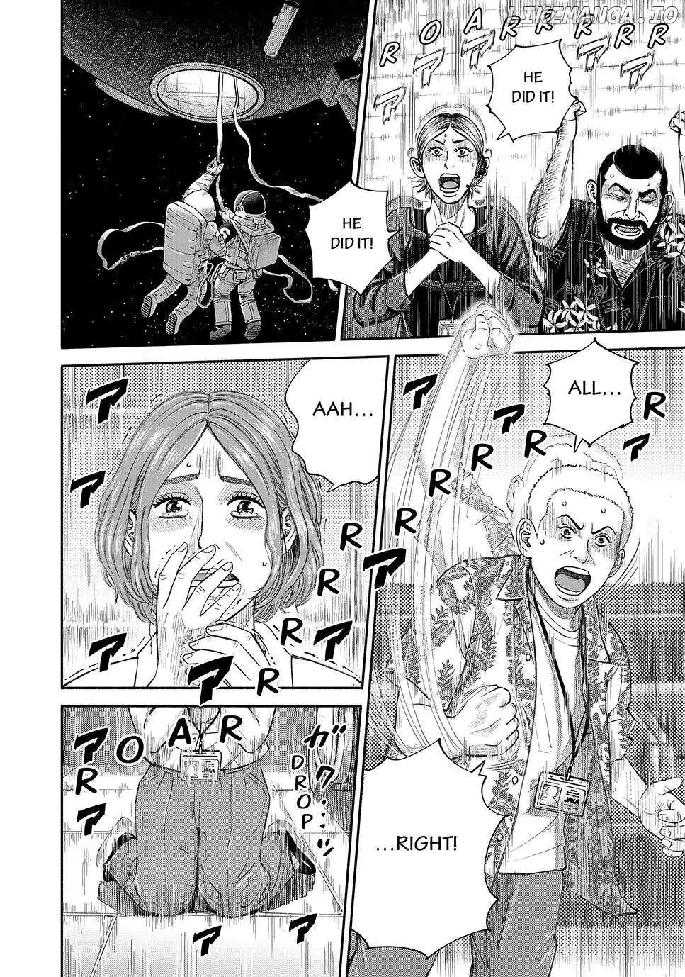 Uchuu Kyoudai Chapter 423 page 8 - 