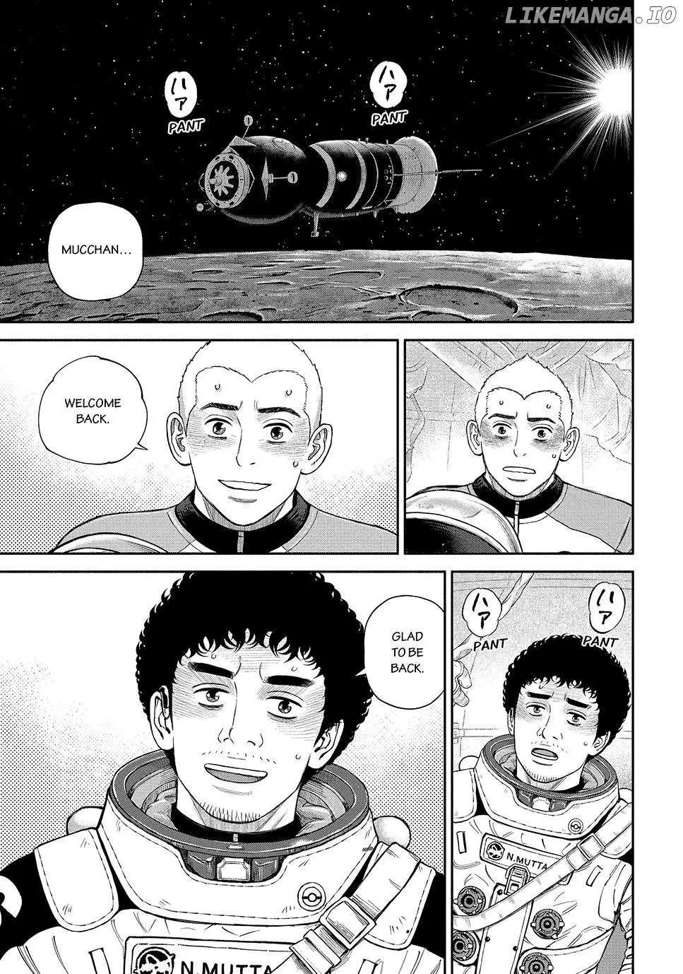 Uchuu Kyoudai Chapter 424 page 1 - 