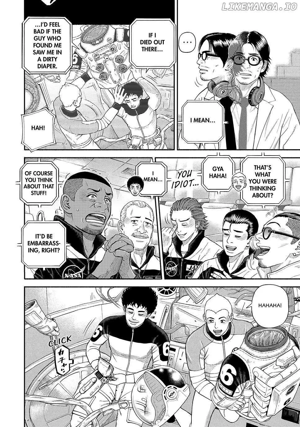 Uchuu Kyoudai Chapter 424 page 8 - 