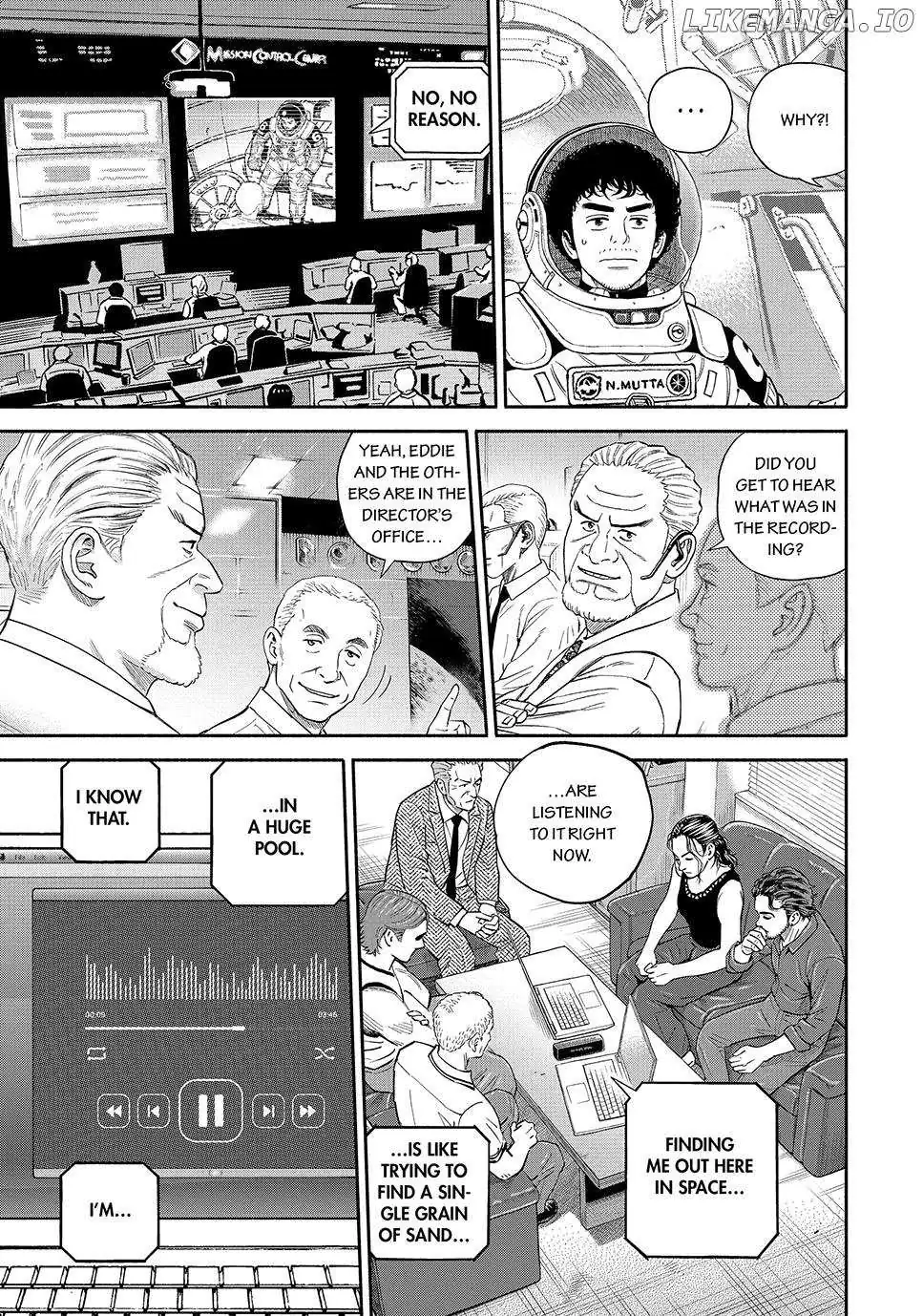 Uchuu Kyoudai Chapter 425 page 17 - 