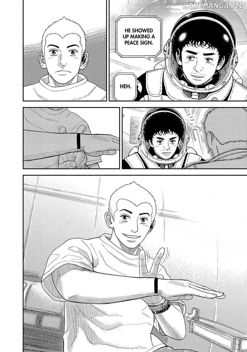Uchuu Kyoudai Chapter 425 page 22 - 