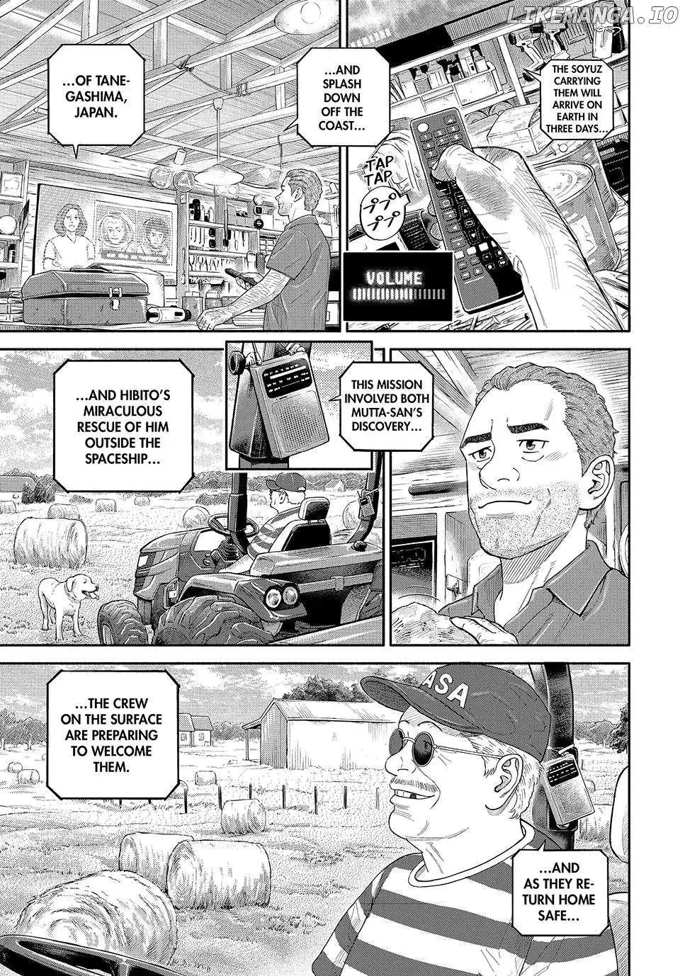 Uchuu Kyoudai Chapter 425 page 5 - 