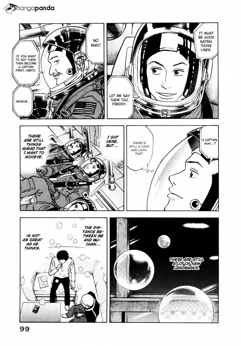 Uchuu Kyoudai Chapter 43 page 10 - 