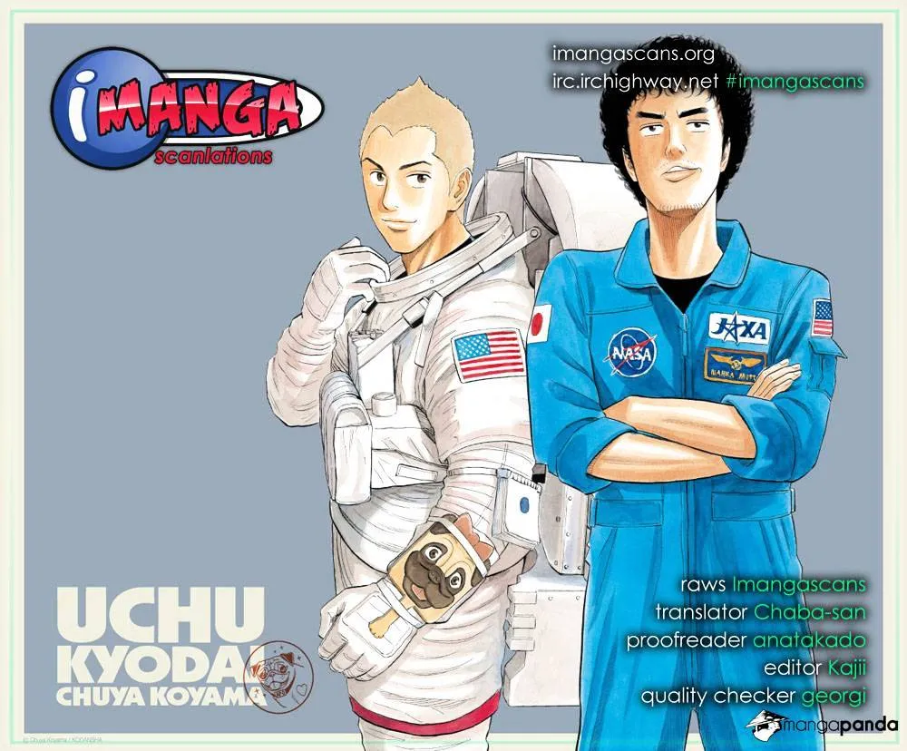 Uchuu Kyoudai Chapter 44 page 1 - 