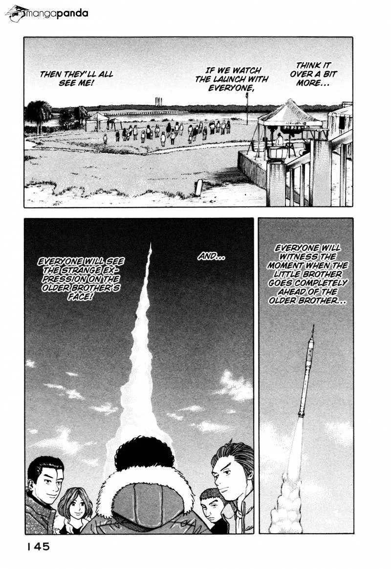 Uchuu Kyoudai Chapter 45 page 12 - 