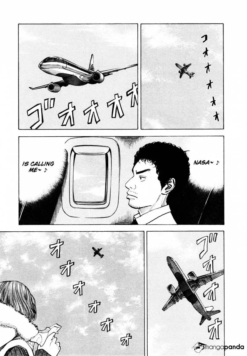 Uchuu Kyoudai Chapter 45 page 16 - 