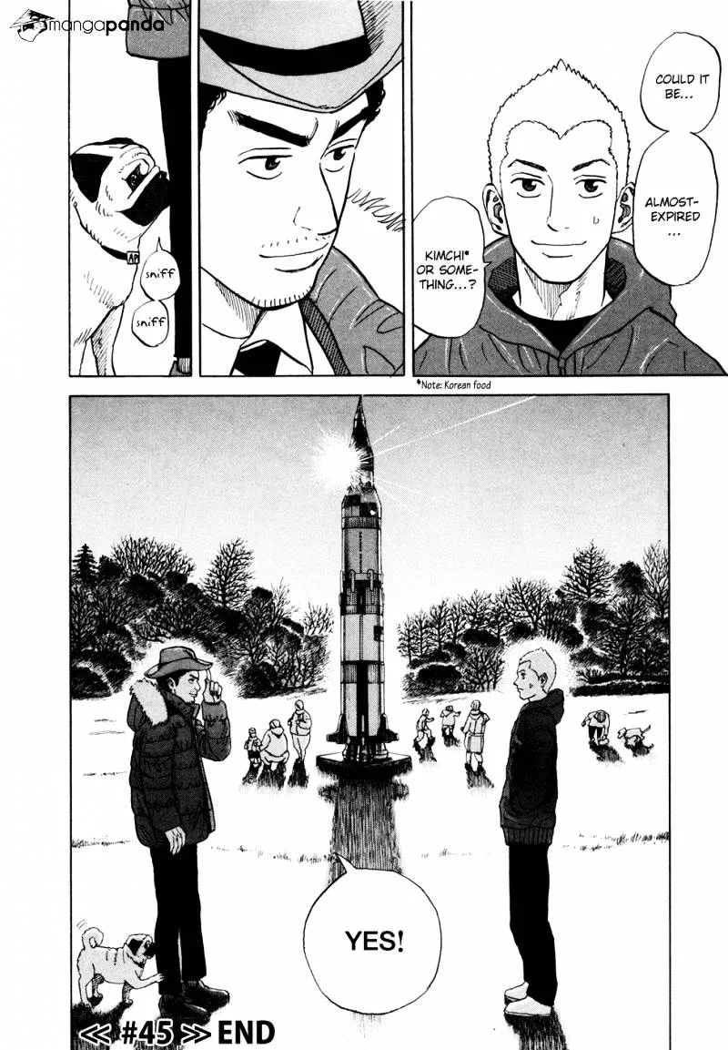 Uchuu Kyoudai Chapter 45 page 21 - 