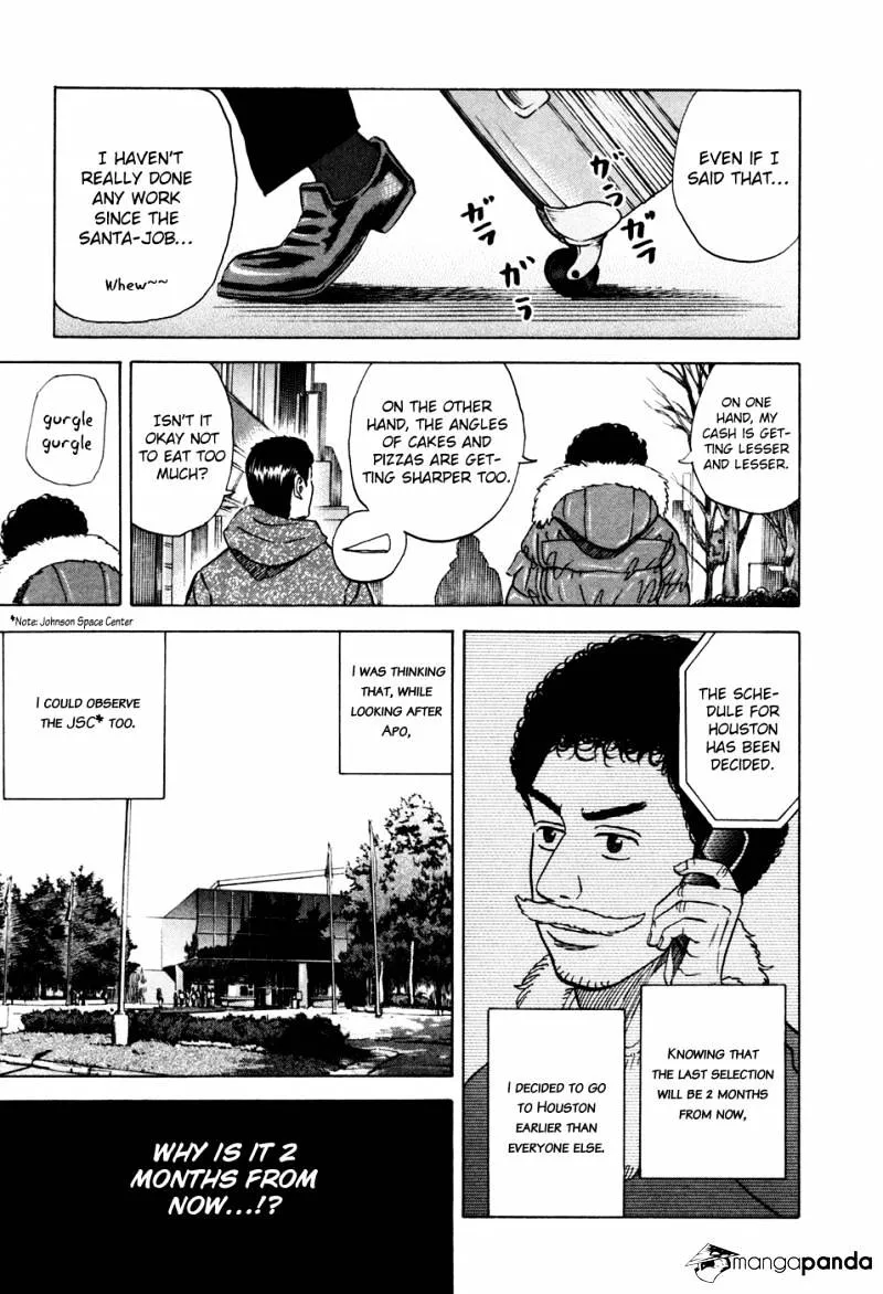 Uchuu Kyoudai Chapter 45 page 10 - 