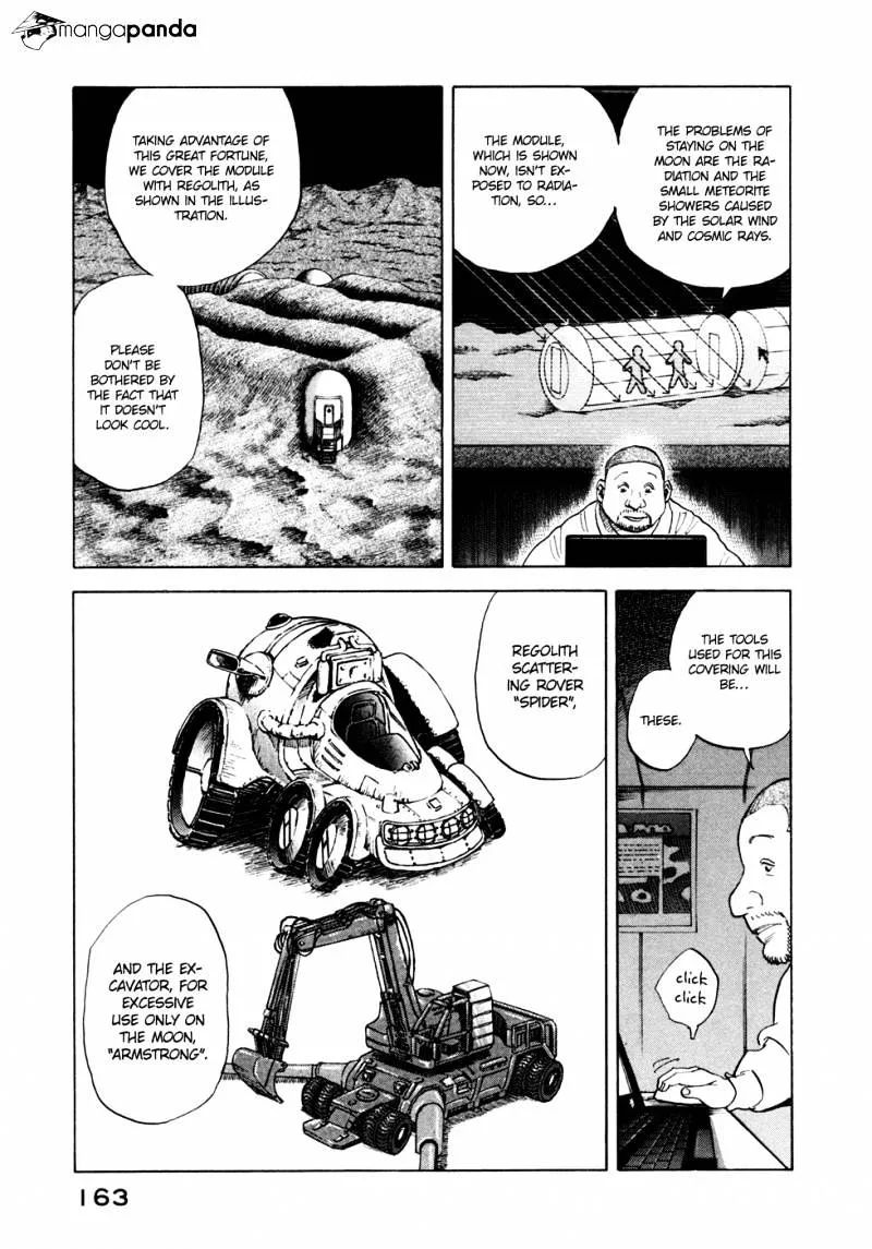 Uchuu Kyoudai Chapter 46 page 8 - 