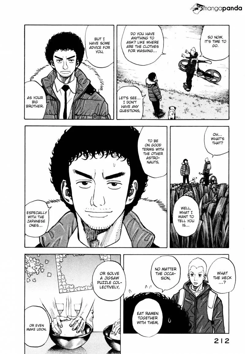 Uchuu Kyoudai Chapter 48 page 13 - 