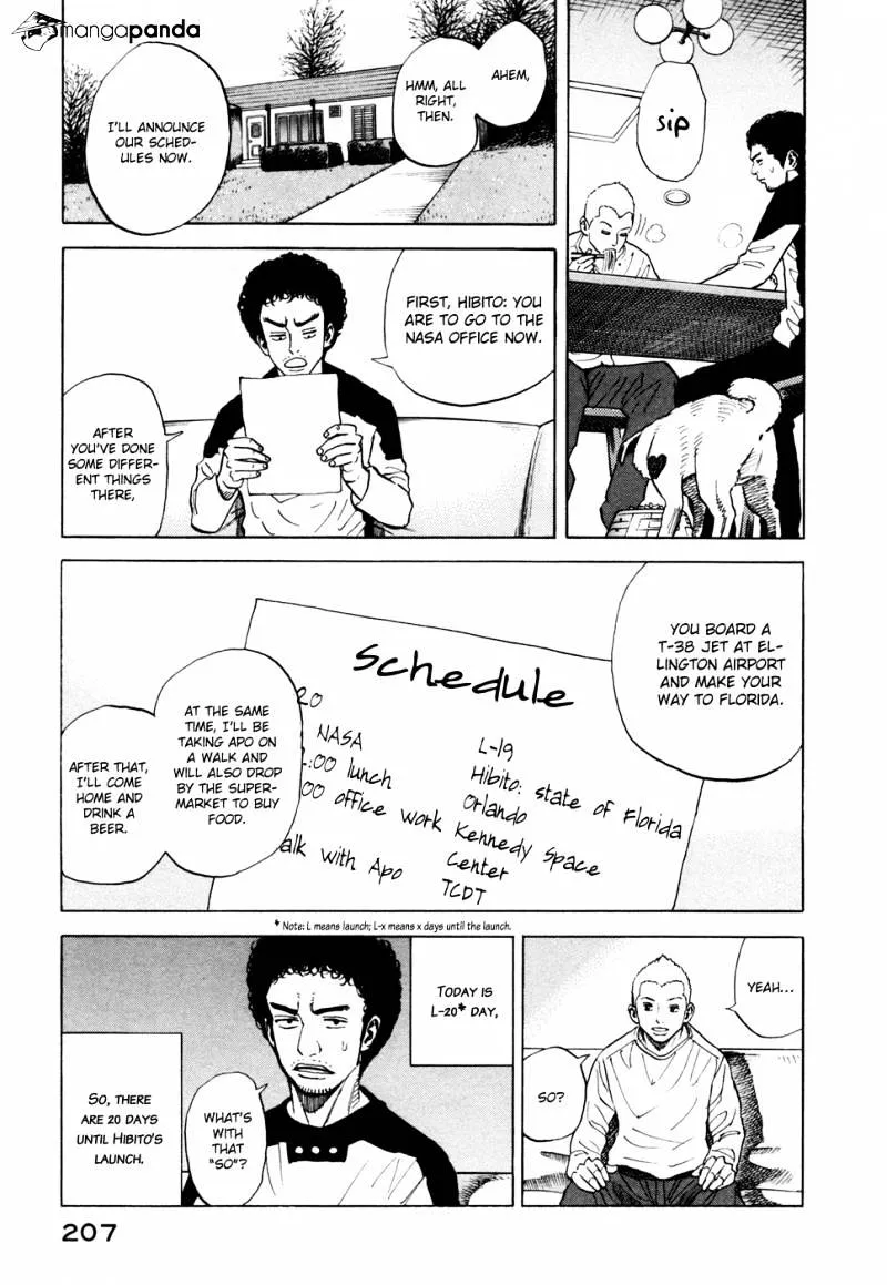 Uchuu Kyoudai Chapter 48 page 8 - 