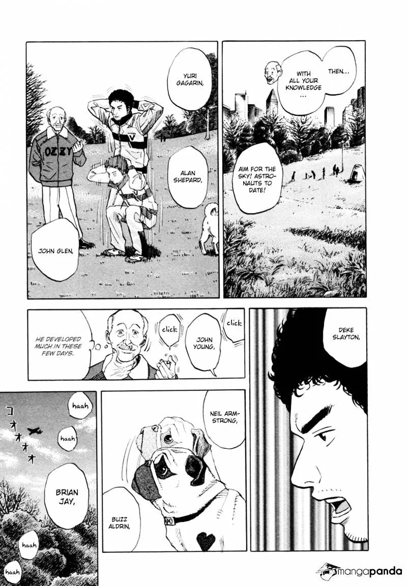 Uchuu Kyoudai Chapter 49 page 19 - 