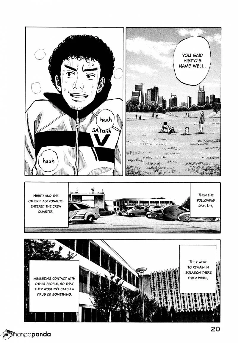 Uchuu Kyoudai Chapter 49 page 22 - 