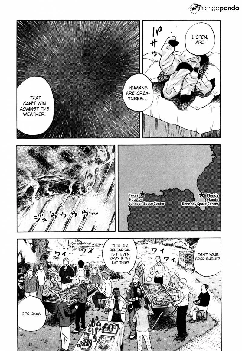 Uchuu Kyoudai Chapter 49 page 9 - 