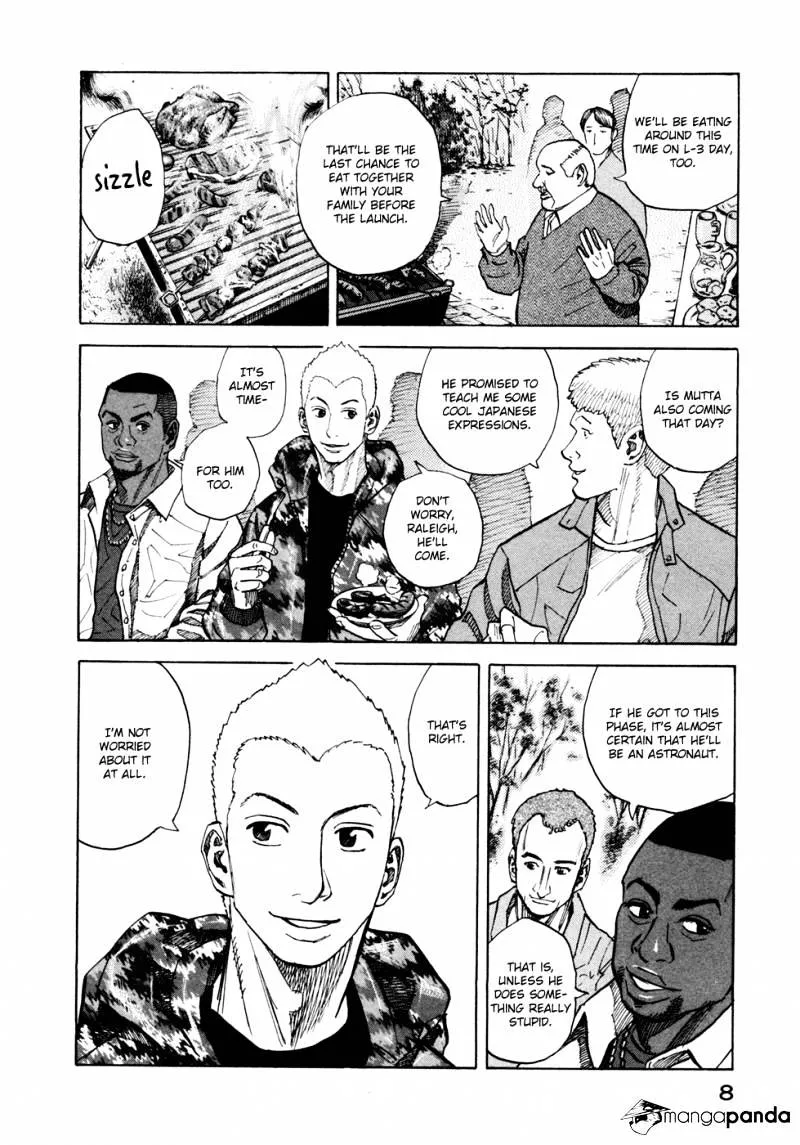Uchuu Kyoudai Chapter 49 page 10 - 
