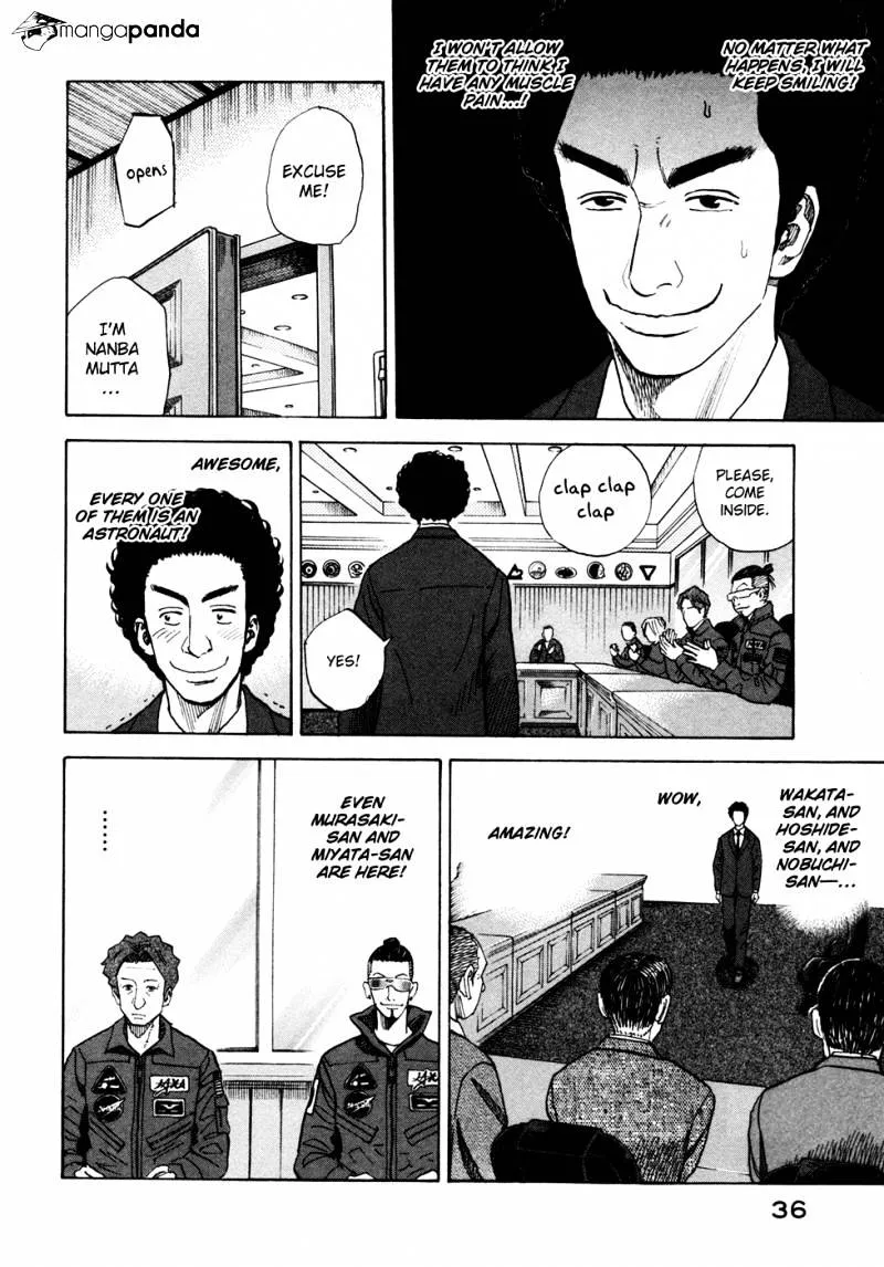 Uchuu Kyoudai Chapter 50 page 13 - 
