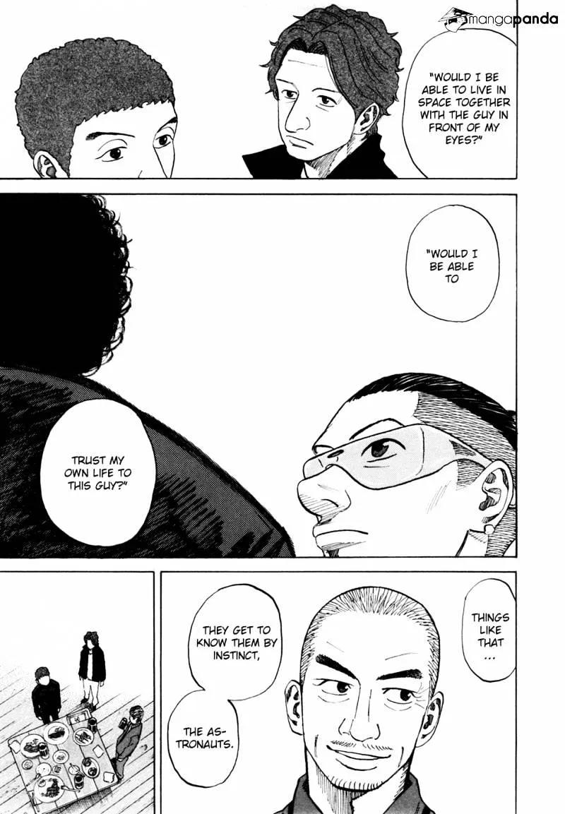Uchuu Kyoudai Chapter 51 page 18 - 