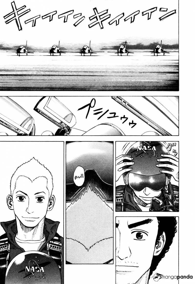 Uchuu Kyoudai Chapter 53 page 16 - 