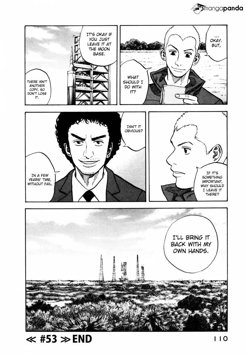 Uchuu Kyoudai Chapter 53 page 21 - 
