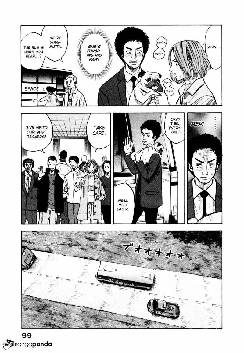 Uchuu Kyoudai Chapter 53 page 10 - 