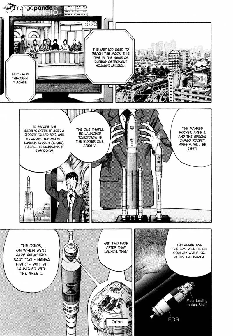 Uchuu Kyoudai Chapter 54 page 10 - 
