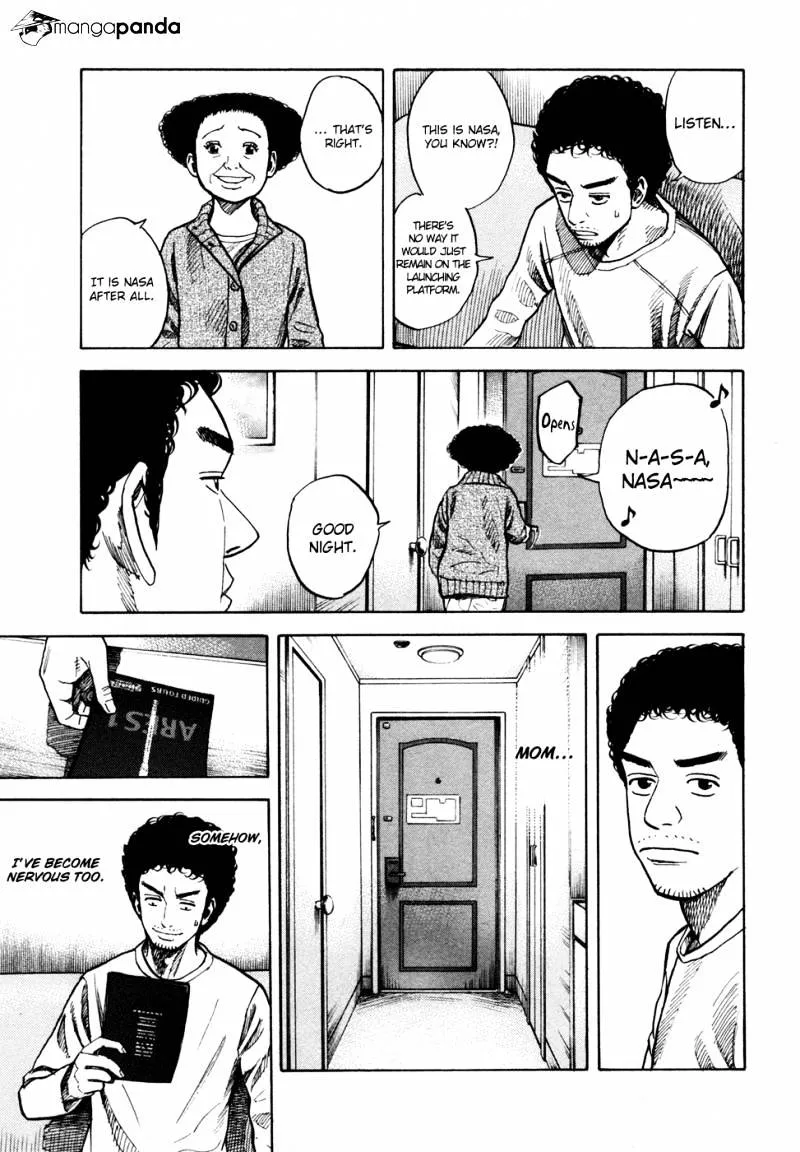 Uchuu Kyoudai Chapter 55 page 18 - 