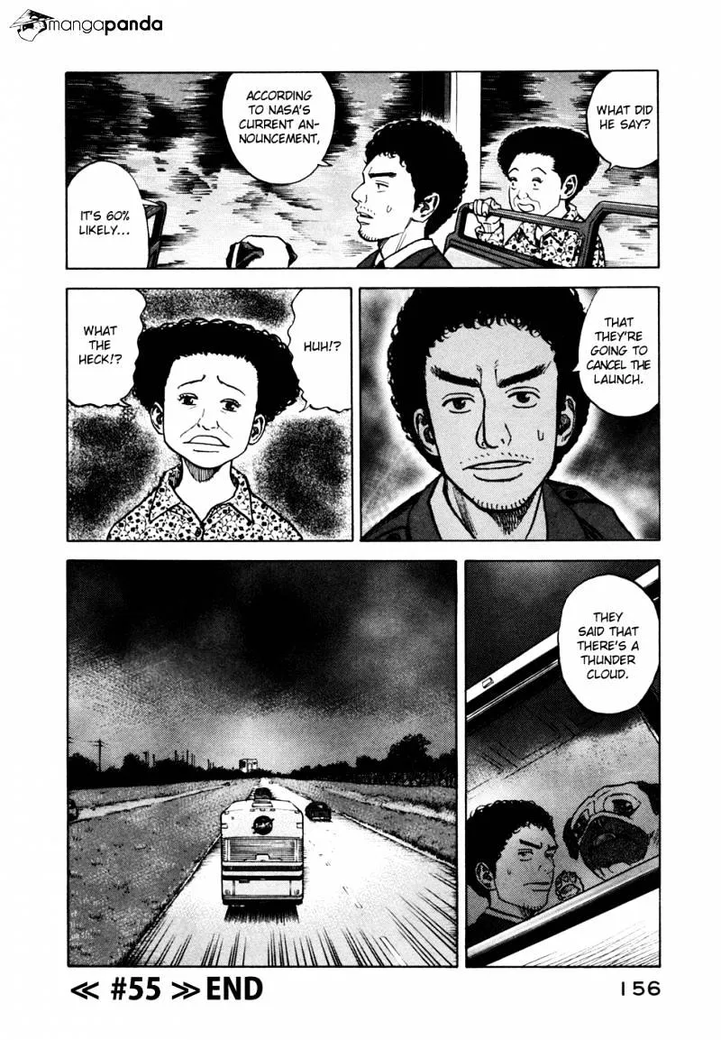 Uchuu Kyoudai Chapter 55 page 21 - 