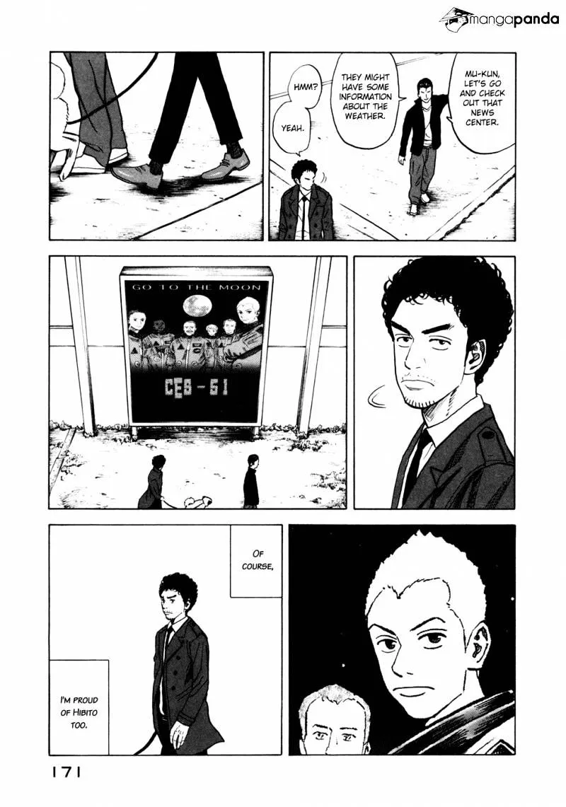 Uchuu Kyoudai Chapter 56 page 14 - 
